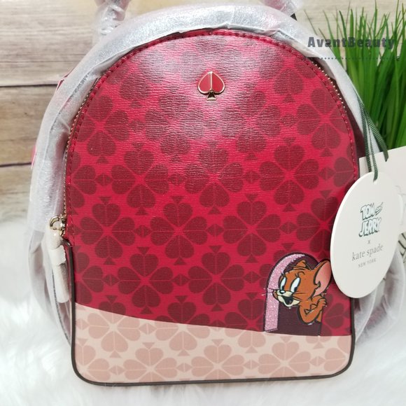 Kate Spade X Tom & Jerry Mini Convertible Backpack - Picture 10 of 10